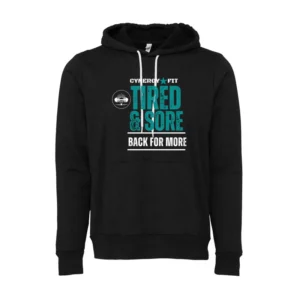Tired & Sore Sponge Fleece Hoodie