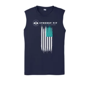 Cynergy Flag Men's Muscle Tee